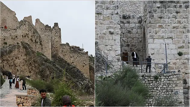 Kahta Kalesi'nde ziyaretçi yoğunluğu yaşanıyor