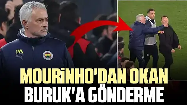 Mourinho'dan Okan Buruk'a Gönderme