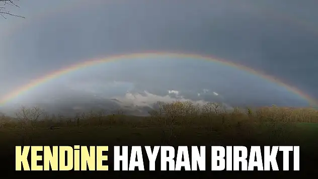 kendine hayran bıraktı