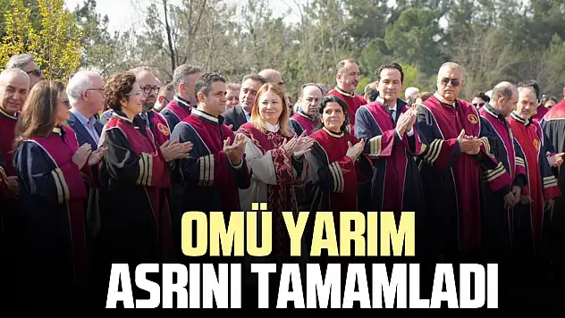 Omü yarım asrını tamamladı