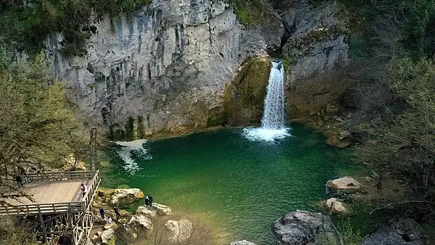 Kanyonları ile ünlü Pınarbaşı, 20 bini aşkın ziyaretçi ağırladı
