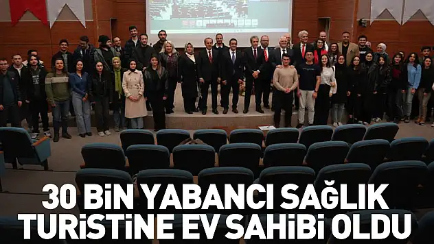 30 bin yabancı sağlık turistine ev sahibi oldu