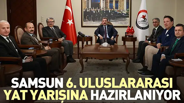 Samsun 6. Uluslararası Yat Yarışına hazırlanıyor