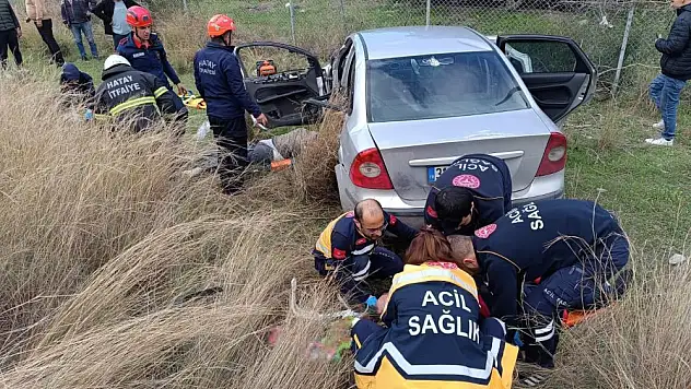 Hatay'da trafik kazası