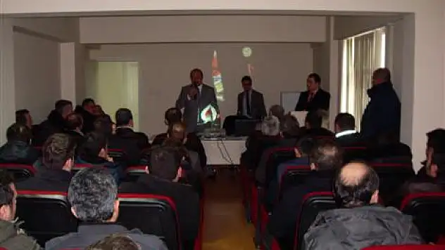 Esnafa hal kayıt sistemi anlatıldı