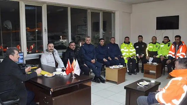 Vali Tavlı'dan kara yolunda inceleme