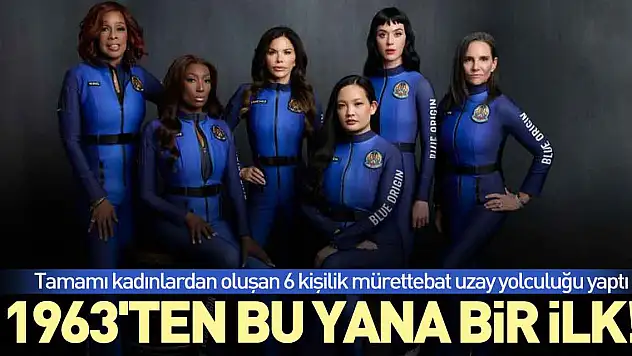 1963'ten bu yana bir ilk!