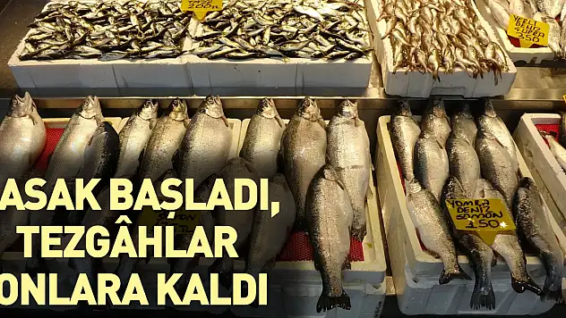Yasak başladı, tezgâhlar onlara kaldı