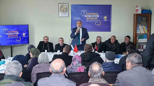 Vatandaş sordu, Başkan İbrahim Sandıkçı cevap verdi