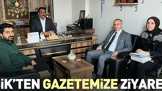 BİK'ten Gazetemize Ziyaret