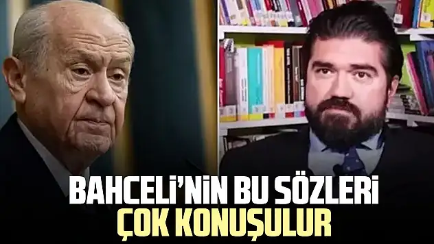 BAHCELi'NiN BU SÖZLERi ÇOK KONUŞULUR