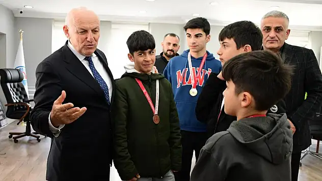 'Çabamız şampiyonlar yetiştirmek için'