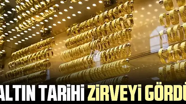 ALTIN TARiHi ZiRVEYi GÖRDÜ