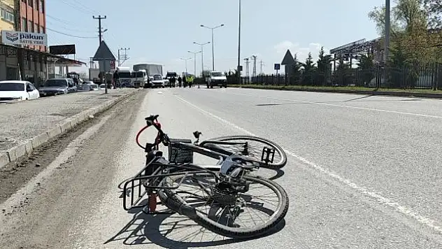 Bisikletli ağır yaralandı