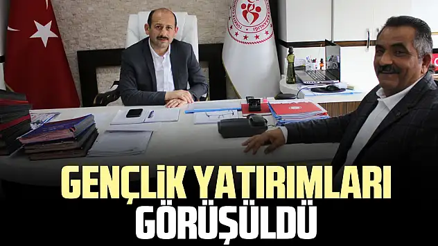 Gençlik Yatırımları Görüşüldü
