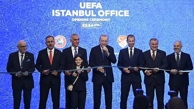 UEFA İstanbul Ofisi açıldı