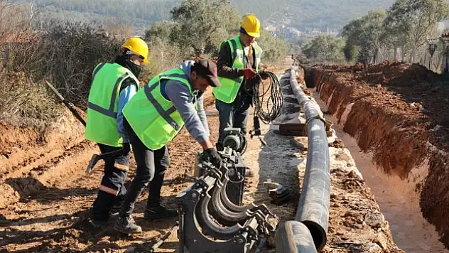 Su çalışması tamamlanıyor