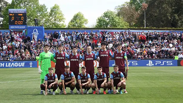 Trabzonspor U19 takımı, tarih yazdı