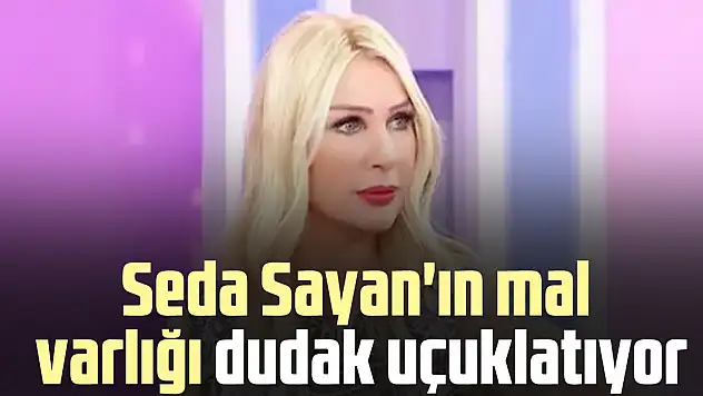 Seda Sayan'ın mal varlığı dudak uçuklatıyor