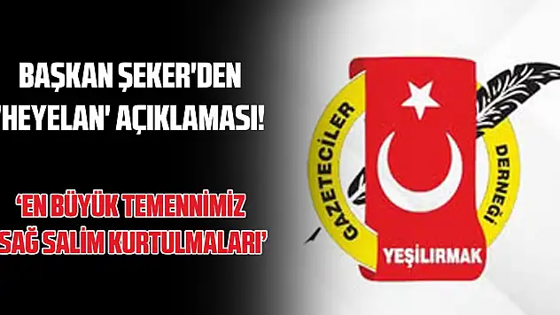Başkan Şeker'den 'Heyelan' açıklaması!