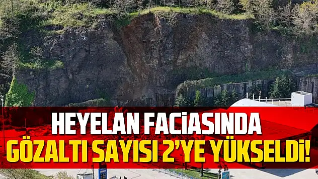 Samsun'daki heyelan faciasında gözaltı sayısı 2'ye çıktı