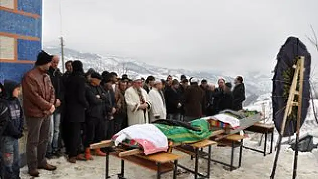 Gümüş ve Danış toprağa verildi