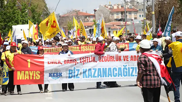 Konya'da 1 Mayıs İşçi ve Emekçiler Bayramı