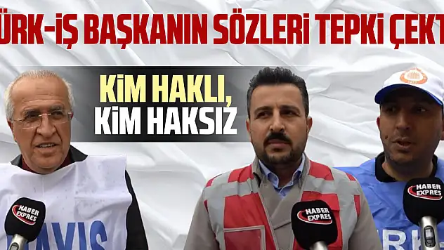 Başkanın sözlerine tepki!