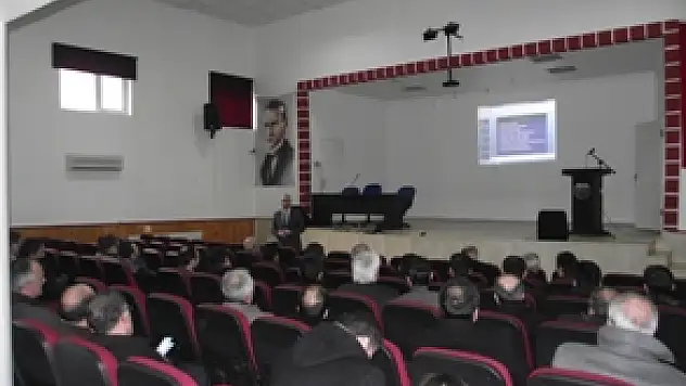 Okul Müdürlerine Sivil Savunma semineri verildi