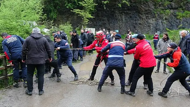 Ordu'da arama çalışmaları devam ediyor