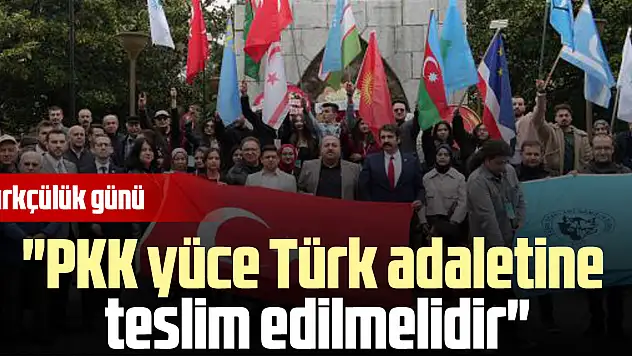 'PKK yüce Türk adaletine teslim edilmelidir'