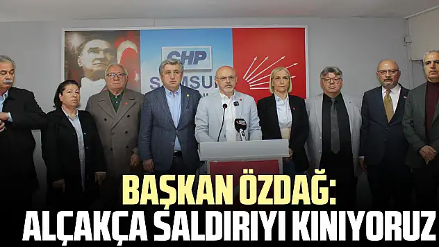 Başkan Özdağ: Alçakça saldırıyı kınıyoruz