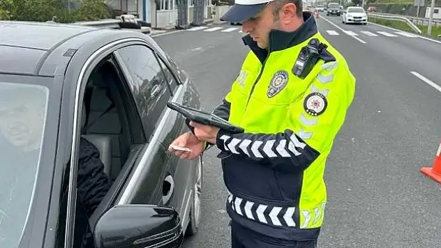 Ordu'da trafik denetimi