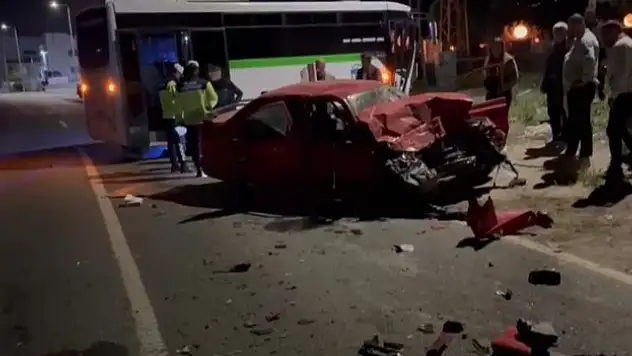 Çerkezköy'de trafik kazası