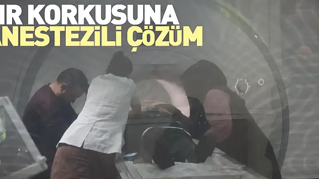 Samsun'da Gazi Devlet Hastanesi'nde anestezi ile MR çekimlerine başlandı