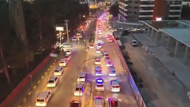 6 ay süren teknik ve fiziki takibin ardından 222 şüpheli gözaltında