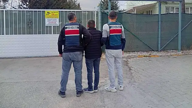 12 yıl hapis cezasıyla aranan hükümlü jandarma ekiplerince yakalandı