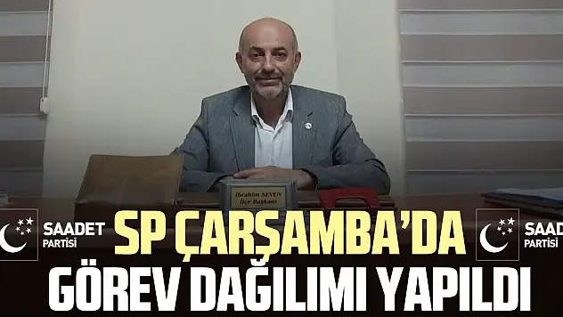 SP Çarşamba'da görev dağılımı yapıldı