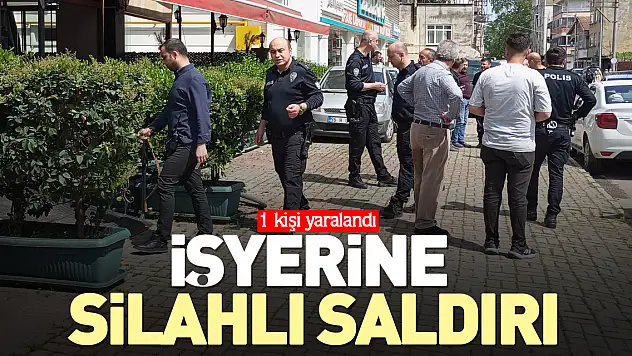 İŞYERİNE SİLAHLI SALDIRI