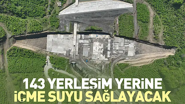 143 yerleşim yerine içme suyu sağlayacak