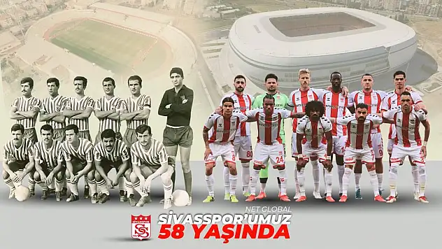Sivasspor'dan 58. yıl mesajı