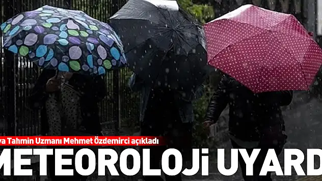 Meteoroloji uyardı