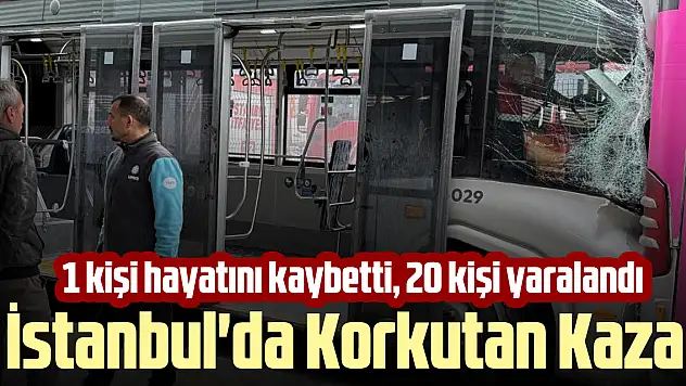 İstanbul'da Korkutan Kaza