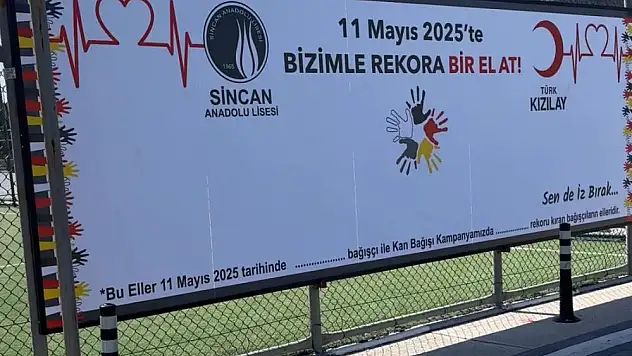 'Rekora Sen de El At' kan bağışı kampanyasına yoğun ilgi