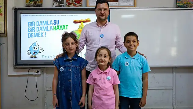 Su Müfettişi' projesiyle çocuklara çevre bilinci aşılanıyor