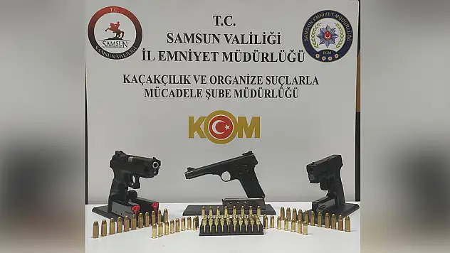 Ruhsatsız silah operasyonu