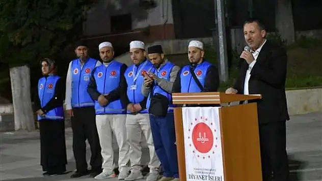 Hacı adayları kutsal topraklara uğurlandı