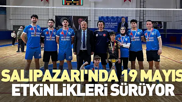 Salıpazarı'nda 19 Mayıs etkinlikleri sürüyor