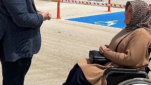 Çorum'da engelli seyir alanı