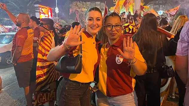 Aydın'da Galatasaray'ın şampiyonluğu coşkuyla kutlandı